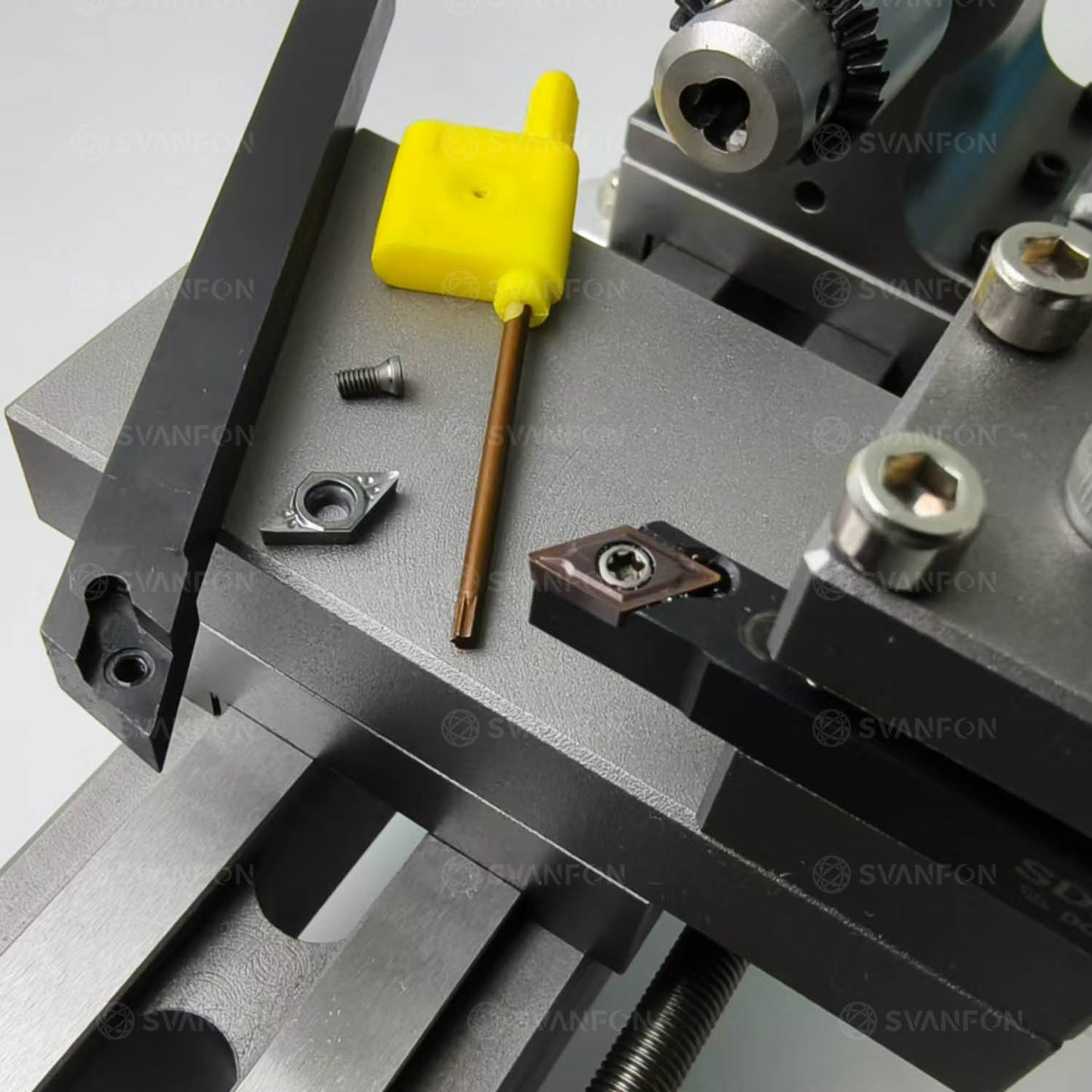 Small Lathe Cutting Tools - SvanFon Mini Metal Mechanical Models