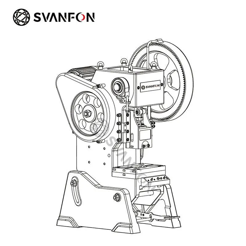Mini Punch Press Model 02 - SvanFon Mini Metal Mechanical Models