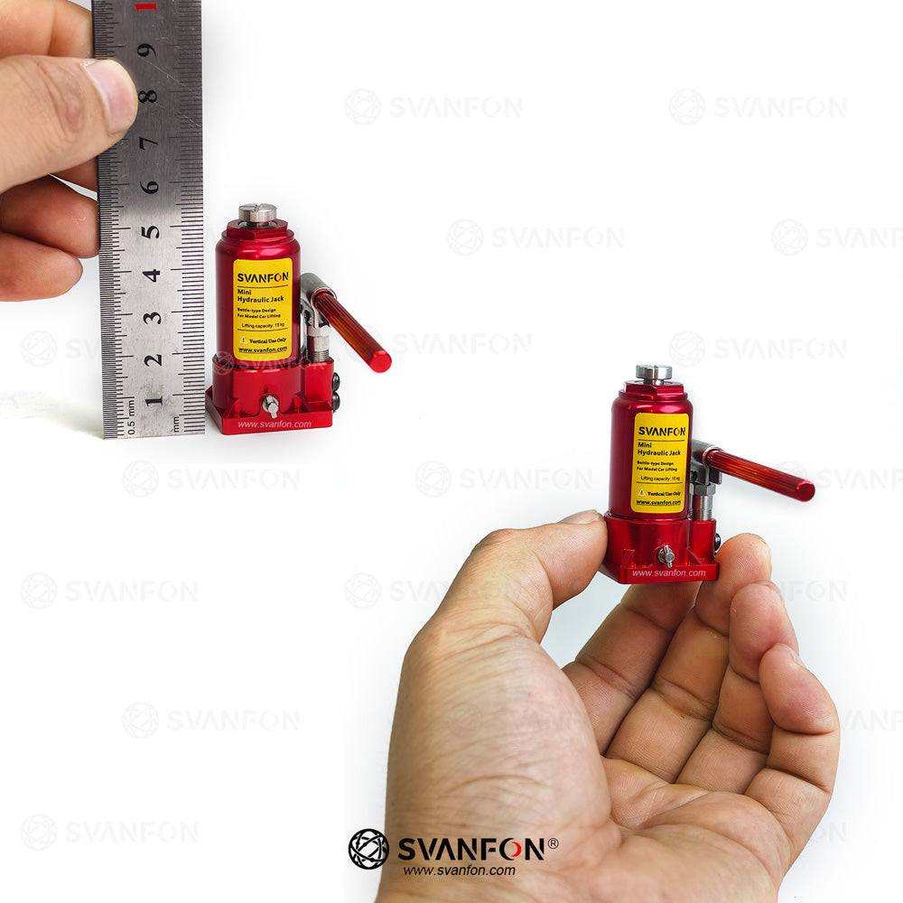 Mini Hydraulic Bottle Jack Model, Car Lifting Device Miniature SvanFon