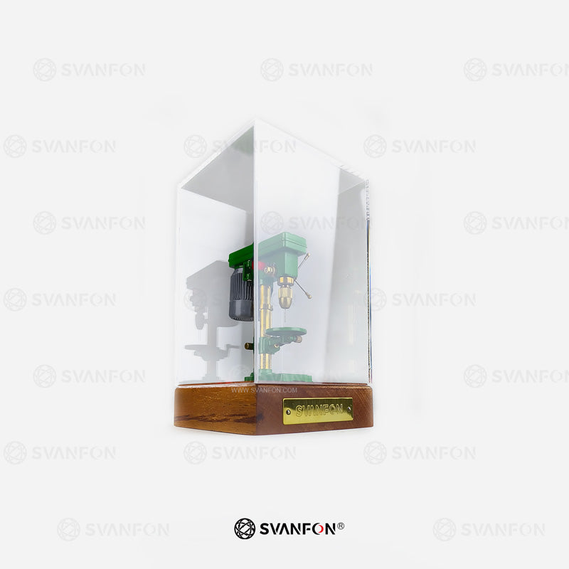 Mini Drill Press Model: 1:10 Miniature Mechanical Art SvanFon®