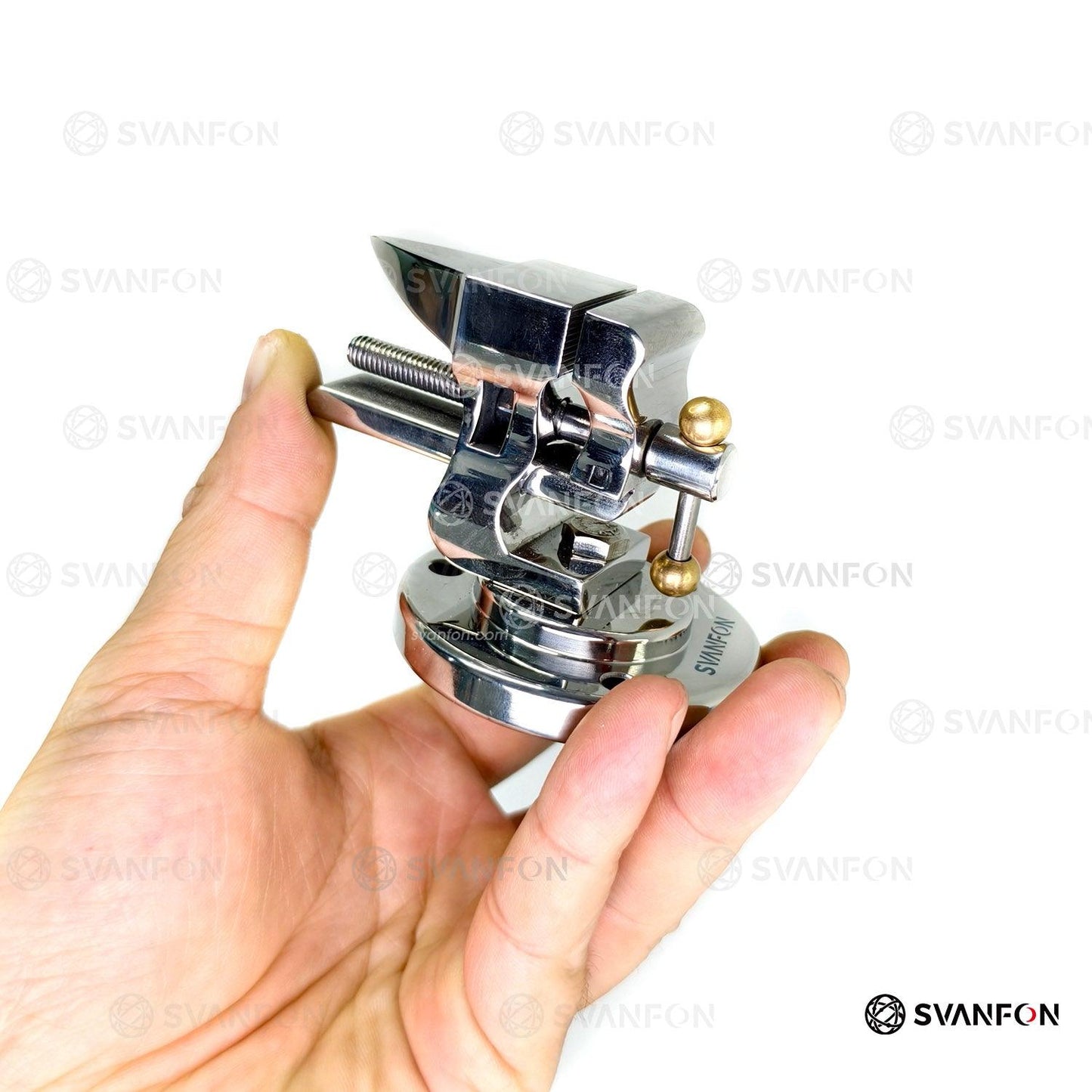 Bench Vise 01 - SvanFon Mini Metal Mechanical Models