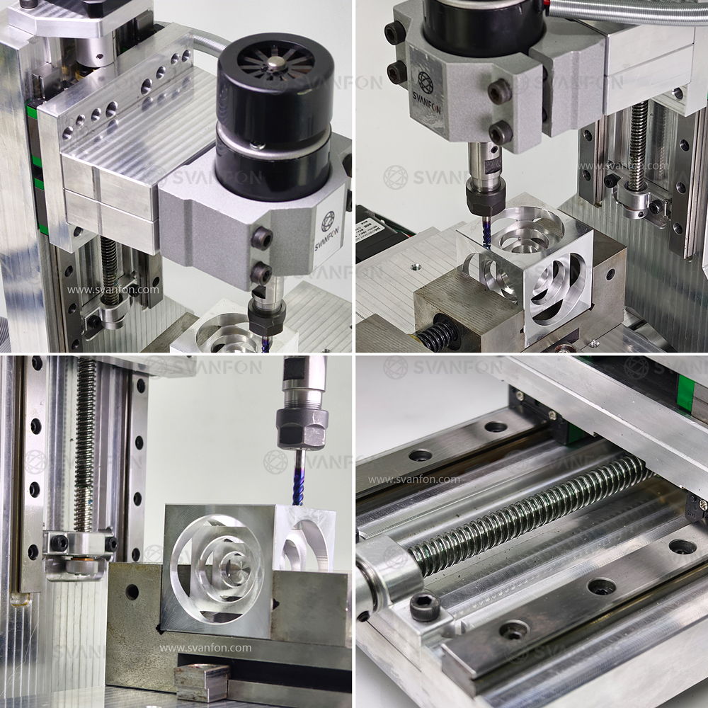 Precision Mini CNC Machine: Efficient and Compact Desktop Machining Solution SvanFon