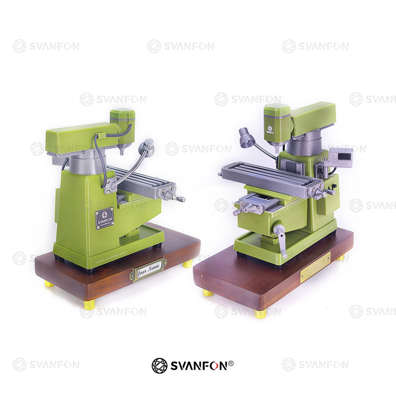 Mini trapano a colonna modello: 1:10 miniatura arte meccanica