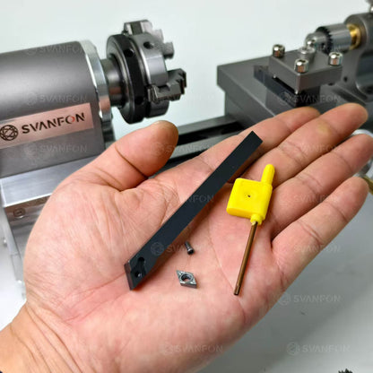 Small Lathe Cutting Tools - SvanFon Mini Metal Mechanical Models