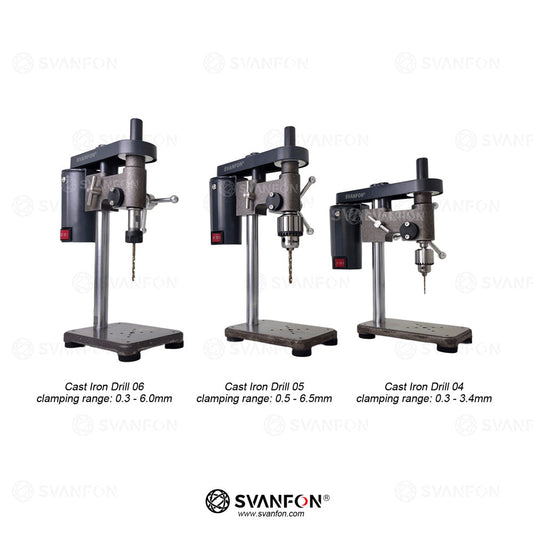 Cast Iron Mini Drilling Machine – High-Speed Micro Drill Press SvanFon