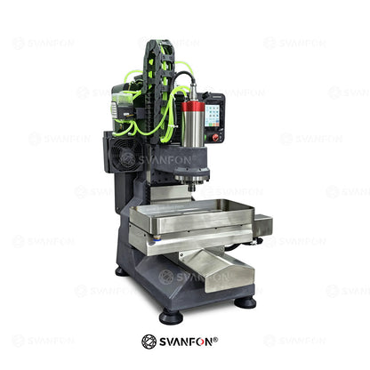 CNC214 Mini CNC Milling Machine – Metal Engraving & Cutting Mill | SVANFON