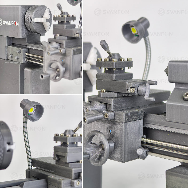 Mini Lathe Model-Mini 3D - Printed Lathe Model SvanFon®
