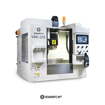 VMC215 Small 3-Axis/4-Axis Benchtop CNC Vertical Machining Center | Desktop CNC Mill & Engraving Machine | Mini Precision Equipment