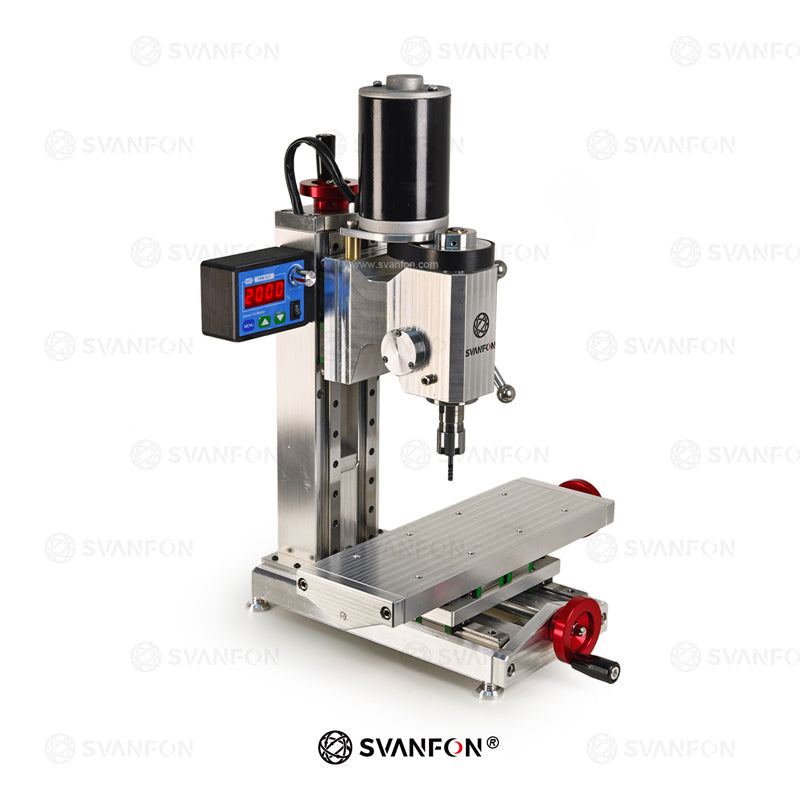Desktop Small Manual Drilling and Milling Machine | Svanfon mini machine