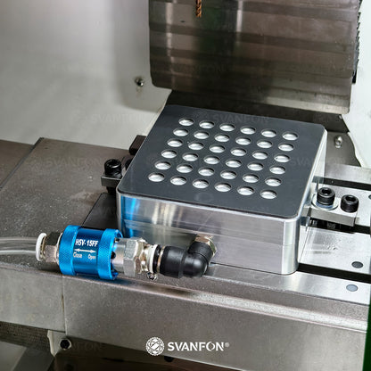 Porous Vacuum Chuck (Embedded Valve Version)