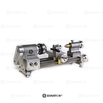 Mini Metal Lathe – Micro Tabletop Lathe for DIY Metalworking SvanFon