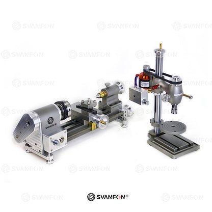 Mini Metal Lathe – Micro Tabletop Lathe for DIY Metalworking SvanFon