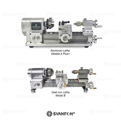 Mini Metal Lathe – Micro Tabletop Lathe for DIY Metalworking SvanFon