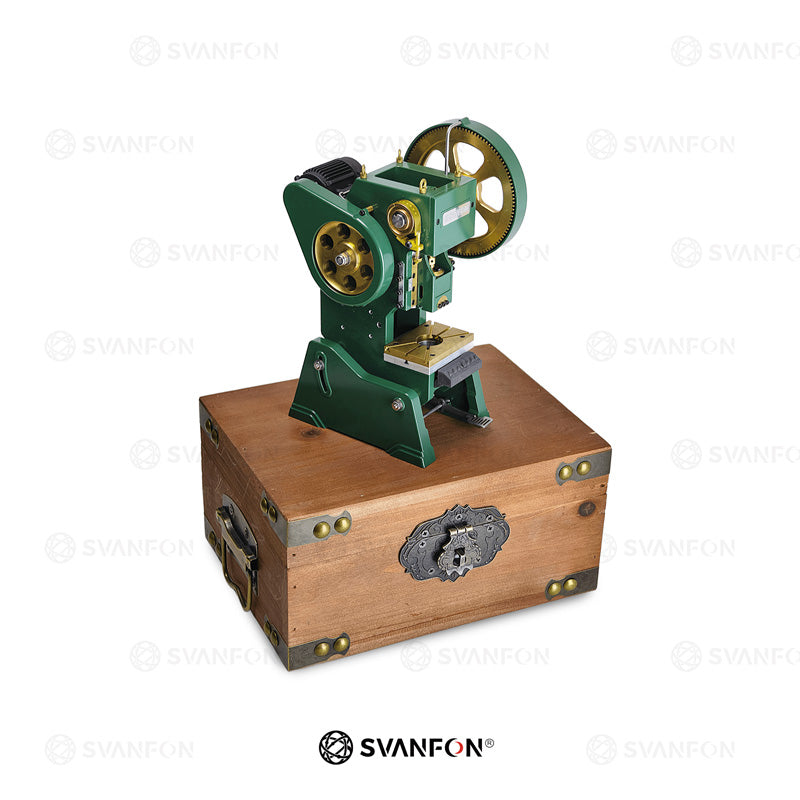 Mini Punch Press Model – Functional Mechanical Ornament for DIY & CNC Hobby