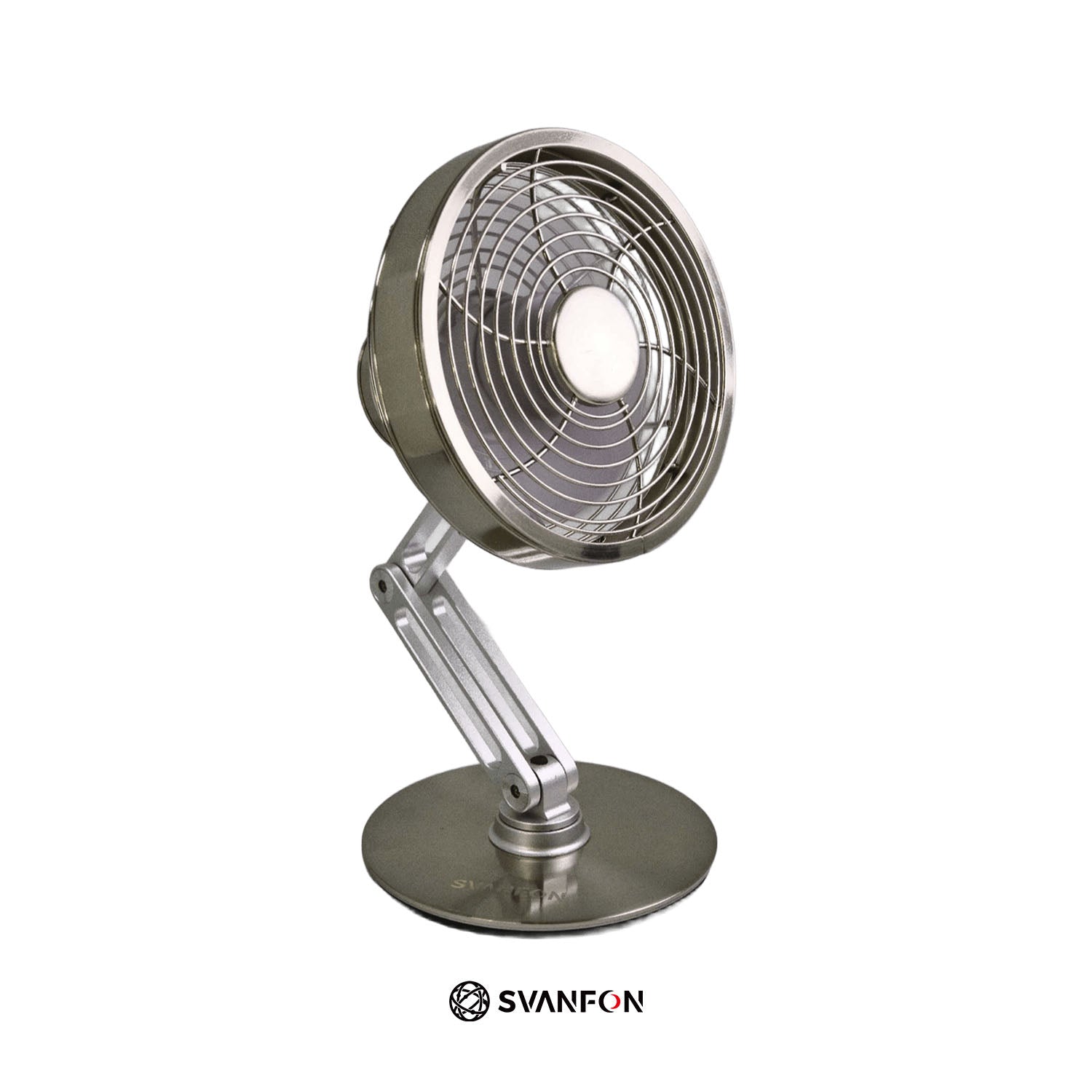 Mini Alloy Desk Fan - SvanFon Mini Metal Mechanical Models