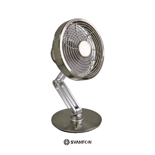 Mini Alloy Desk Fan - SvanFon Mini Metal Mechanical Models